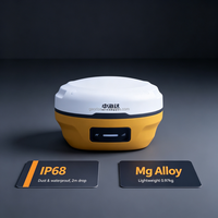 Récepteur GNSS RTK haute performance Hi-Target V5 avec 120 IMU, double caméra, IP68, 4G, instrument de topographie portable pour la mesure des terres