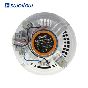 Altavoz de Techo Duradero con Carcasa Metálica sin Marco, Moderno, Pasivo, Comercial, de <span class=keywords><strong>5</strong></span> Pulgadas, Línea <span class=keywords><strong>PA</strong></span> de 100V para Música de Fondo - Product Image 4