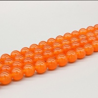 Harga Pabrik Manik-manik Giok Berbagai Warna 10MM Bulat Manik-manik Lepas untuk Pembuatan Gelang DIY Desain Perhiasan