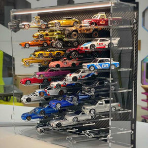 Vitrine acrylique transparente Boîte de vitrine murale pour <span class=keywords><strong>LEGO</strong></span> Speed Champions F1 Cars 1/64 1/43 Diecast Model Collectibles - Product Image 4
