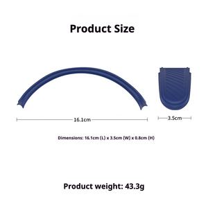 Funda Protectora de Silicona Impermeable para Auriculares Inalámbricos Air Pods <span class=keywords><strong>Max</strong></span>, Protector de la Parte Superior - Product Image 4