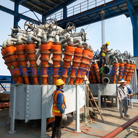 Séparateur de sable et de gravier par hydrocyclone, filtre à eau cyclonique pour la construction, l'exploitation minière et le traitement