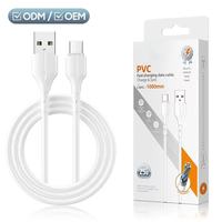 Kabel Data LS841 HAOYU Ramah Lingkungan Pengisian Cepat Micro-USB ke USB-A dengan Konduktor Tembaga Murni untuk iPhone dan Earphone
