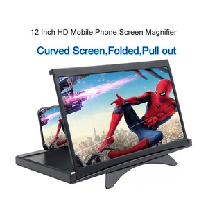 Amplificador de Pantalla de Teléfono Celular Portátil 2025 de 12 Pulgadas Tipo Extraíble con Lupa LED, Amplificador de Pantalla de Teléfono 3D - Product Image 3