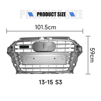 Vente Flash en Ligne : Calandre Avant S3 2013-2015 pour Audi A3 2013-2015