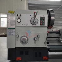 Torno Mecánico Horizontal Manual de Servicio Pesado CW6163 de 2000MM con Nuevo Orificio de Eje Principal Grande, Husillo NT40, 4 Portaherramientas, 220V/380V