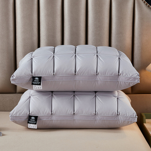 Cuscino in piuma per Hotel a 5 stelle 90% cuscino in piuma d'oca grigia - Product Image 1
