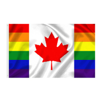 Vente en gros drapeau gay LGBT en polyester de la meilleure qualité drapeau arc-en-ciel de fierté lesbienne