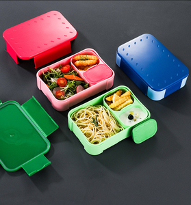 900ml Removable Divider Bento <b>Box</b> PP5 Microwave Safe <b>Lunch</b> <b>Box</b> <b>With</b> Extra Sauce Containers Leakproof Custom Logo - Product Image 5