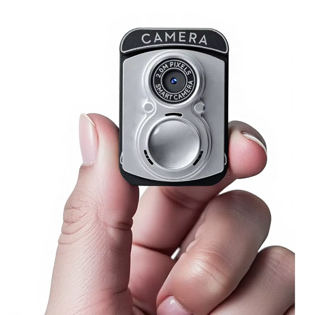 New Cross-border Retro Rectangular Thumb-sized CMOS Digital Camera Color Screen Campus Life Compact Mini Model Photo Video