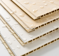 Panneau mural en PVC imperméable de nouvelle conception, haute résistance, durable, facile à installer, prix d'usine, vente en gros