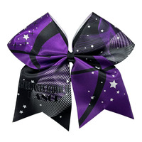 En gros Personnalisé Brillant Cheerleading Arc Bande Transfert Strass Cheer Arc