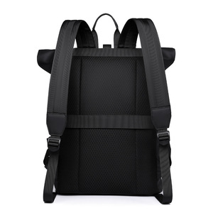 Zaino Business Roll-up Stile Elite da Uomo, Borsa da Viaggio Grande Capacità con Scomparto Laptop da 15,6 Pollici, Cinghia in Poliestere con Cuscino d'Aria - Product Image 4