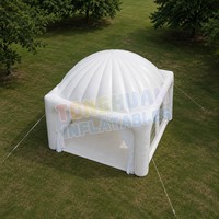 Tienda inflable para bodas, tienda inflable blanca para eventos, tienda de palacio personalizada, Salón inflable al aire libre para fiesta de celebración
