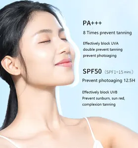 ครีมกันแดด Rolanjona ฉลากส่วนตัว SPF50 + PA +++ ครีมกันแดดบนใบหน้าสําหรับผิวที่มีสีครีมกันแดดผิวป้องกันรังสียูวียาว