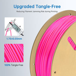 Filament d'imprimante 3D PETG rouge néon rose 17,5 mm 1 kg pour machine 3D, vente en gros OEM/ODM LONQI - Product Image 4