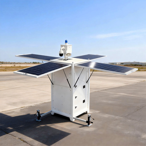 Torre de Vigilancia Solar Cúbica con Mástil de 6m, Diseño Compacto IP65 para Seguridad en Minería - Product Image 2