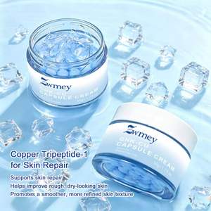 Crema in Capsule con Peptidi di Rame Blu GHK-Cu per Cura della Pelle del <span class=keywords><strong>Viso</strong></span>, Anti-Invecchiamento, Riduzione Rughe Sottili, Idratante Riparatore, Etichetta Privata - Product Image 5