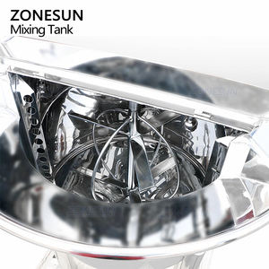 Réservoir de mélange de liquide chimique cosmétique personnalisé en acier inoxydable ZONESUN ZS-MB320L avec agitateur de type fouet - Product Image 3