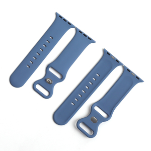 Bracelet de montre en silicone accessoires de bracelets de montre intelligents pour montre série 7 <span class=keywords><strong>6</strong></span> 5 4 3 bande 38/40/41mm 42/44/45/49mm Sport sac Opp <span class=keywords><strong>noir</strong></span> - Product Image 5