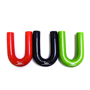 180 độ tùy chỉnh <span class=keywords><strong>Silicone</strong></span> cao su ống ống Ống Xe Tải xe bện tản nhiệt U uốn cong <span class=keywords><strong>Silicone</strong></span> Ống - Product Image 4
