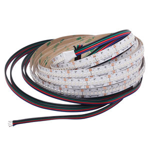Tira de luces LED RGB para correr inteligente, 5 M/rollo, 12mm, DC24, control remoto, IP67, emisión blanca cálida, WIFI, SMD2835, PVC, certificado ROHS - Product Image 2