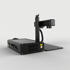 Kindlelaser độ chính xác cao 50 Wát Mini sợi Laser Engraver kim loại cầm tay đánh dấu Máy 14kg hình thức kép thiết kế - Product Image 4