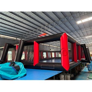 Gran Arena Inflable de <span class=keywords><strong>Paintball</strong></span>, Campo de Búnker Inflable para Deportes al Aire Libre, Arena Inflable con Vallas para Juegos Deportivos - Product Image 4