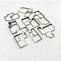 Pièces de marquage personnalisées en tôle pour blindage EMI EMC RF RFI, boîtiers, cadres, blindages de circuits imprimés (PCB), boîtes RF et blindages de circuits imprimés en tissu