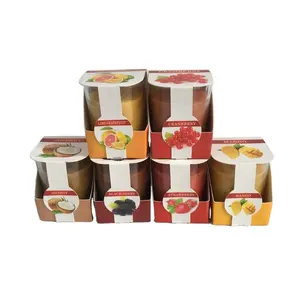 new design diamond painting box package scent oil glass candle pillar shape soy wax candles making scented candle