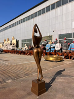 Sculpture de trophée de bodybuilder viking en résine sur mesure, prix direct usine pour les compétitions de musculation.