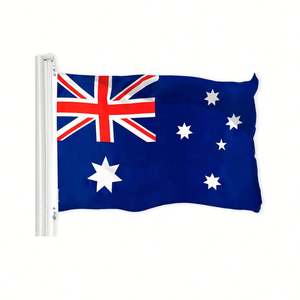 Флаг Австралии 45x90 см, полиэстер, с принтом «Союз Австралийских стран», национальный флаг Австралии - Product Image 1