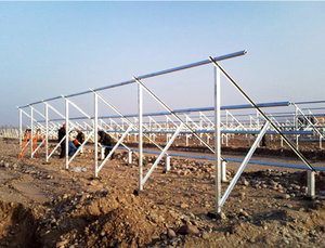 ขายึดแผงโซลาร์เซลล์แบบปรับมุมได้สำหรับพื้นที่เปิดโล่ง QK SMA08 รับประกัน 12 ปี รองรับแรงลม 60 เมตร/วินาที ปรับมุมได้ด้านหน้า - Product Image 5