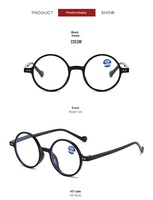 Lunettes de lecture en plastique pour presbytie, monture légère, emballage personnalisé avec logo pour usage quotidien