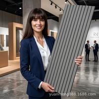 Panneau mural acoustique moderne insonorisant en matériau PET pour bureau à domicile et bar à domicile