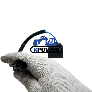 Bobine d'électrovanne XPower 24V 6309424 pour moteur d'excavatrice sur chenilles, noire, neuve - Product Image 4