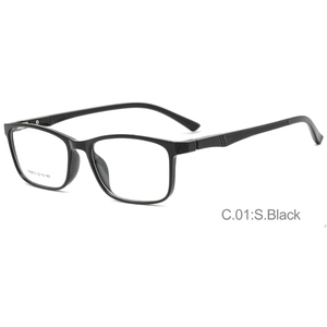 低価格メンズTR90メガネフレーム、スタイリッシュで耐衝撃性、軽量で快適なメンズメガネフレーム、一日中着用可能 - Product Image 3