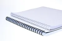 Carnet à spirale A4 personnalisé avec logo en PU/PP, pages vierges, pour l'école/le bureau, option cadeau, vente en gros