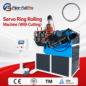 CNC Tube Rolling Bending <b>Machine</b> for Galvanized Steel Round Square Rectangular <b>Pipe</b> Ring Circle Cutting Forming - Product Image 1