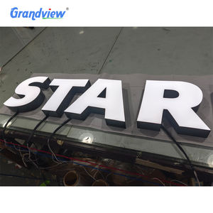 <span class=keywords><strong>Enseigne</strong></span> Murale Extérieure pour Devanture Publicitaire, Lettres de Canal 3D en Acrylique, Logo d'Entreprise Lumineux à LED - Product Image 6
