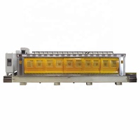 Machine de polissage automatique de ciment de quartz de pierre naturelle de ligne humide de 12 têtes pour le marbre