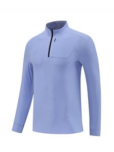 2025 Heren <span class=keywords><strong>Half</strong></span> Zipper Voetbaljack Op Maat Ademend Comfortabel Polyester Trainingspak - Product Image 6