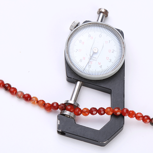 Perles en vrac WENCHI en agate et cornaline naturelles de 1 carat pour la fabrication de bijoux, taille brillante, 8 mm et 3 mm de hauteur - Product Image 2