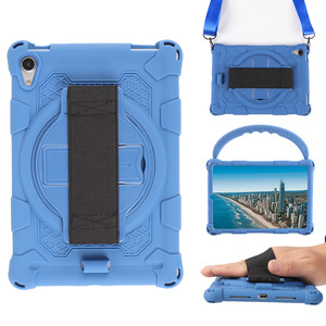 Funda protectora para <span class=keywords><strong>iPad</strong></span> <span class=keywords><strong>Mini</strong></span> <span class=keywords><strong>6</strong></span> de 7,9 pulgadas, con ranura para lápiz, soporte giratorio, cubierta de cuero de silicona, mini7, 7,9 pulgadas, novedad de 2021 - Product Image 4