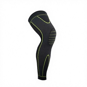 Genouillère de compression double ressort en polyester, flexible, respirante et antidérapante - Product Image 2