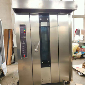 Séchoir électrique à gaz diesel à prix économique pour fruits et pizzas Four à pain commercial Machines de boulangerie 64 plateaux HX-64 rotatif - Product Image 5