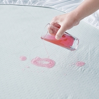 Matelas pliant silencieux et imperméable en bambou personnalisé et housses vente directe d'usine housse de matelas en fibre de bambou