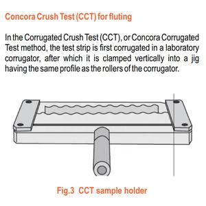 Support d'essai de compression moyen Darsen CCT-H CCT CMT pour carton ondulé, pour testeur de compression de carton ondulé - Product Image 6