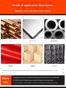 Customizable Odm/oem <strong>Copper</strong>-gold Coated Flute Carbide Tapered Ball Nose <strong>End</strong> <strong>Mill</strong> <strong>for</strong> Metal Wood Engraving Cutting Milling - Product Image 3