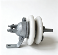 Isolateur XDP-70C, isolateur de suspension en porcelaine, isolateur de fil de terre, isolateur à disque, isolateur 70kN, isolateur à disque